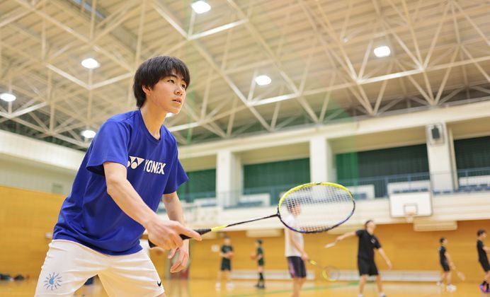 男子バドミントン部