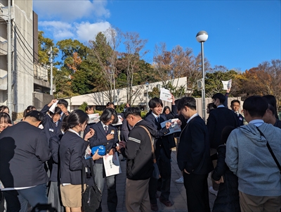 韓国から順天未来科学高等学校の生徒さんが来校されました