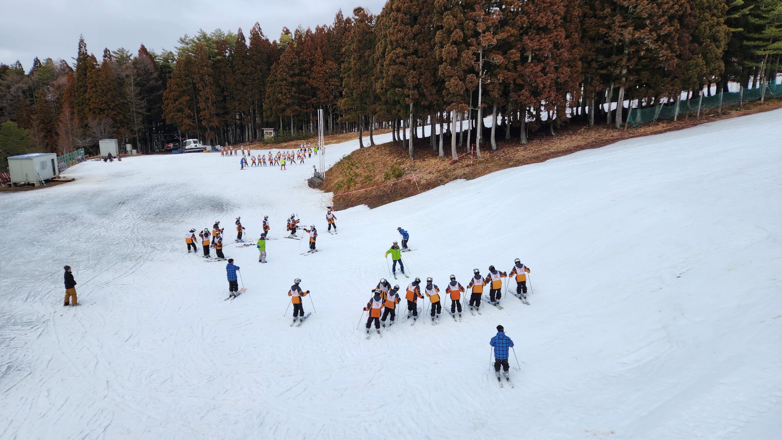 中2スキー実習1日目②